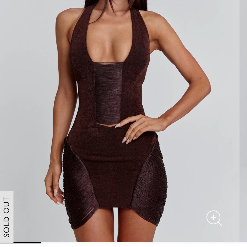 Outcast Brown Mini Dress